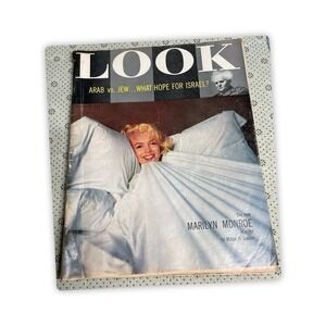 1956 Look Magazine Marilyn Monroe Cover 5/29, Vintage